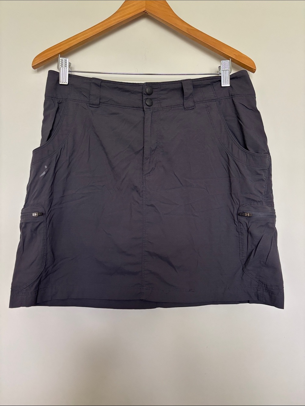 LL Bean Grey Skorts Sz 10